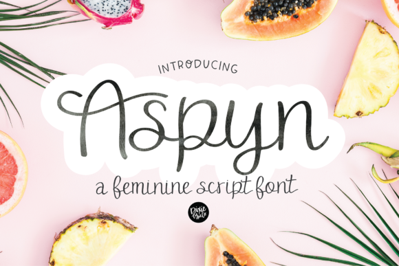Aspyn: A Flowing Handwritten Font