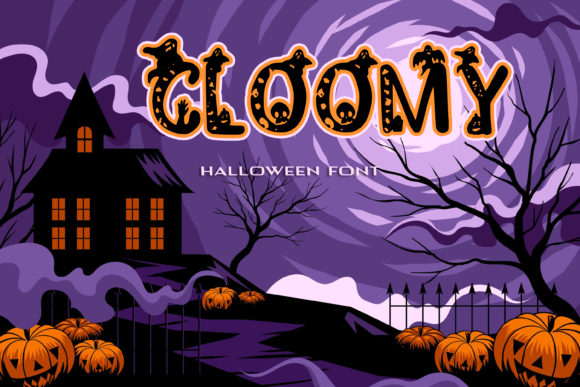 Cloomy: A Spooky Handwritten Font for Web Design