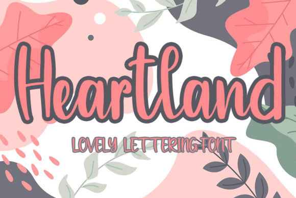 Heartland: A Warm Font for Business Branding