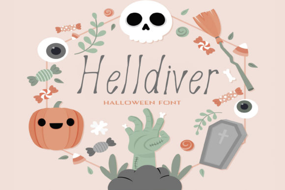 Helldiver: A Spooky Font for Creative Campaigns