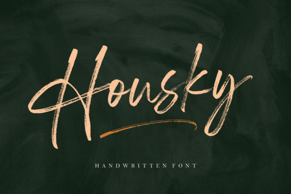 Housky: A Script Font for Bold Campaigns