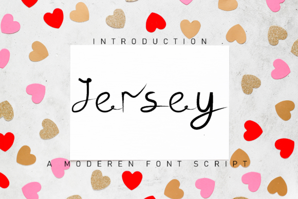 Jersey: A Handwritten Font for Web Design