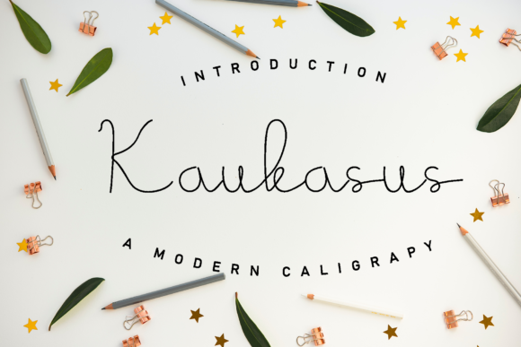 Kaukasus: A Delicate Handwritten Font