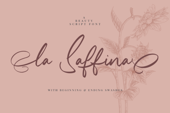 La Saffina: Elegant Script Font