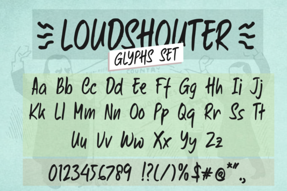 Loudshouter: A Bold Font for Business