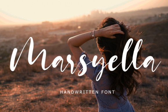Marsyella: A Delicate Script Font