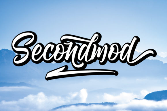 Secondmod: A Script Font for Web Design
