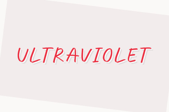 Ultraviolet: A Script Font for Creative Projects