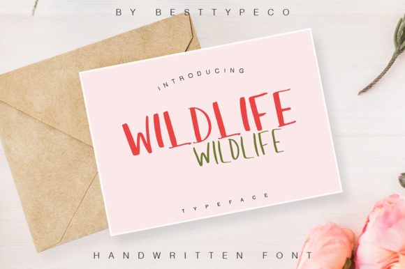 Wild Life is a simple and natural handwritten font that brings a personal touch to every project. As a crafter, I’ve found that the right typeface can make all the difference in how a product feels to a customer. When I first tried Wild Life on a candle label, I knew it was something special. The soft curves and gentle slant gave each letter a warm, approachable feel that matched the handmade quality of my products.