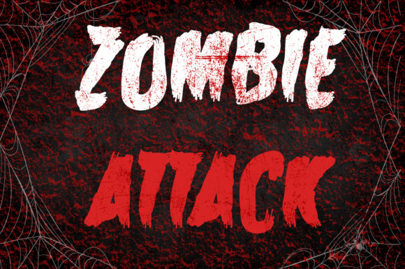 Zombie Attack Font for Business